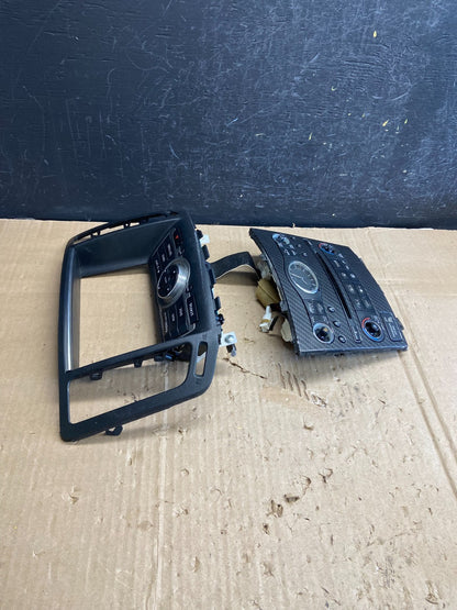 2010 to 2013 Infiniti G37 Radio Player Climate Control Panel Bezel AE1827 DG1