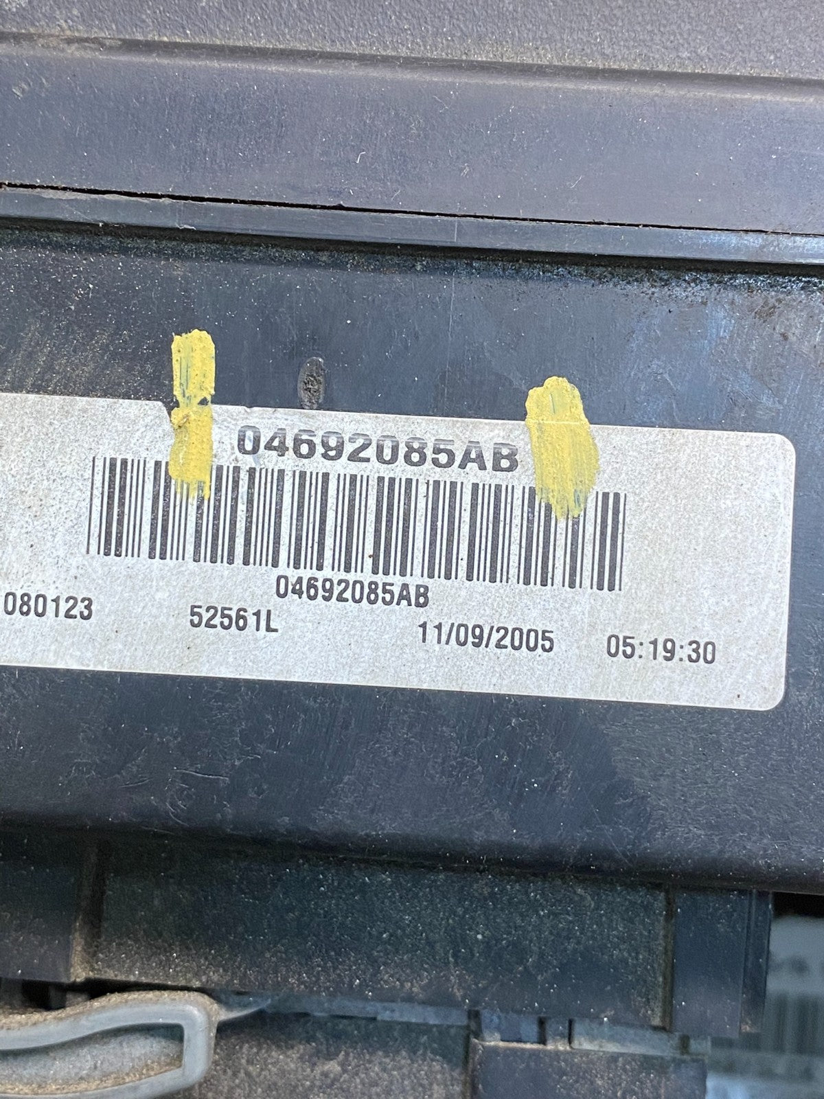 2006 Jeep Grand Cherokee Integrated Power Fuse Box BCM 04692085ab AH7345 DG4
