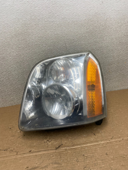 2007-2014 GMC Yukon Halogen Headlight Left Driver LH Side AB4877 DW0