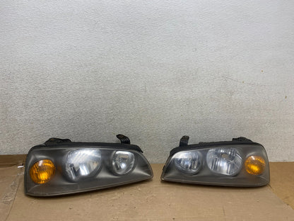 2004 2005 2006 Hyundai Elantra Left+Right Set Halogen Headlights U0824 DW0