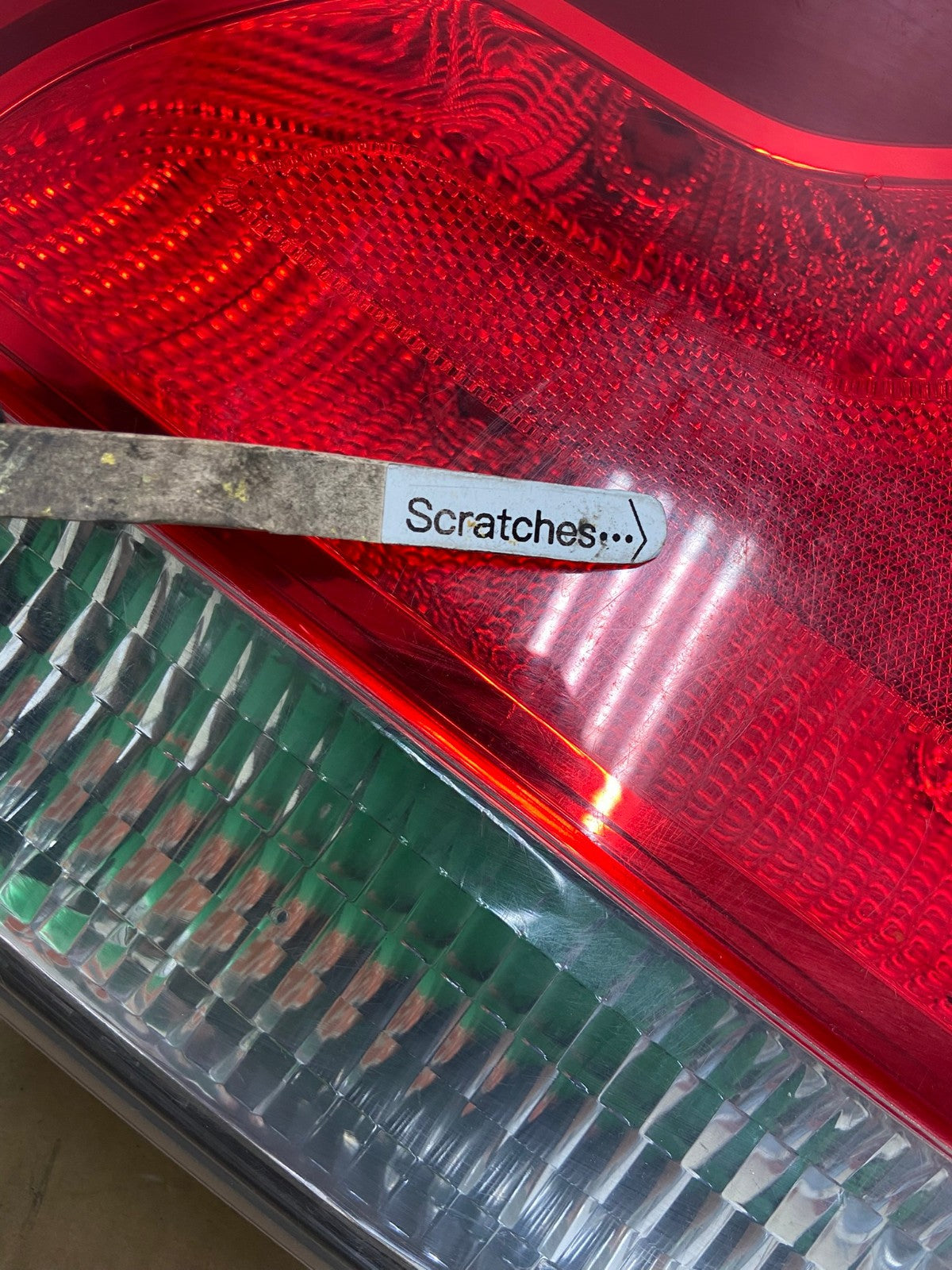2011 to 2013 Dodge Durango Left Driver LH Side Tail Light Inner AD0504 LK3
