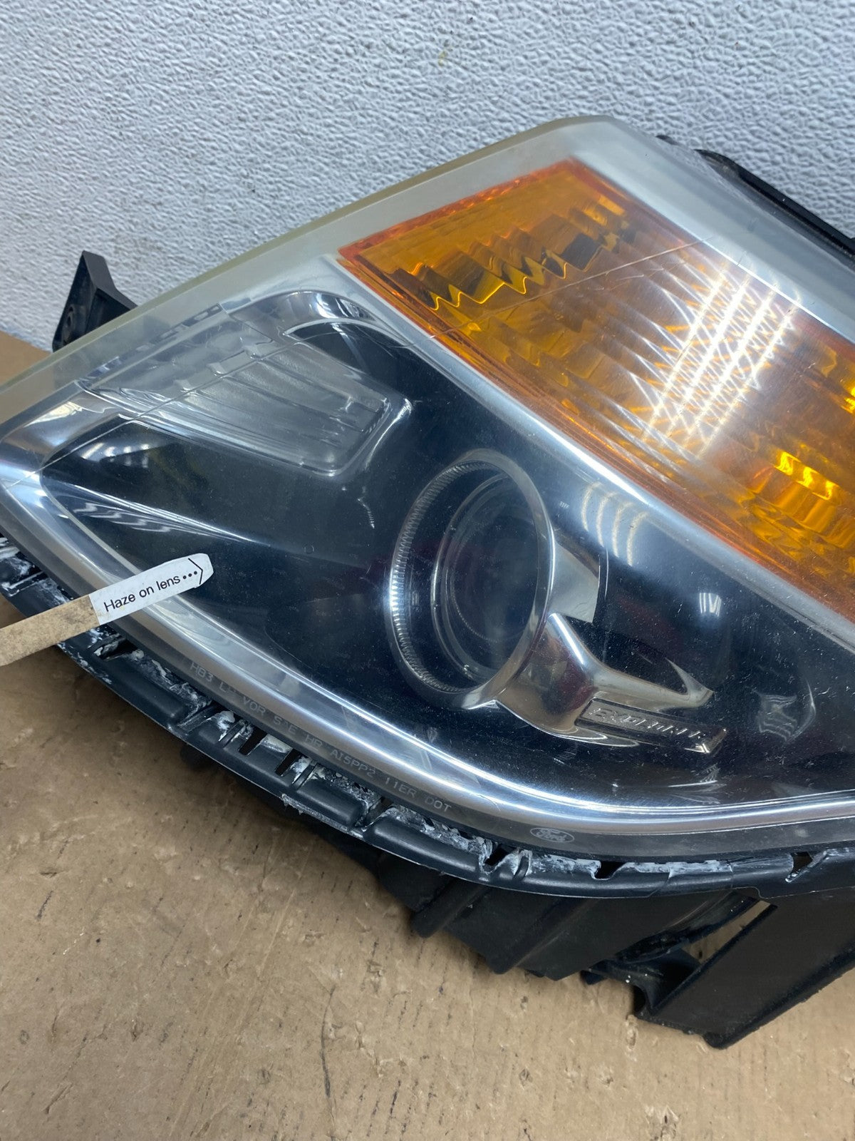 2011 to 2015 Ford Explorer Left Driver LH Halogen Headlight AD8032 DW4