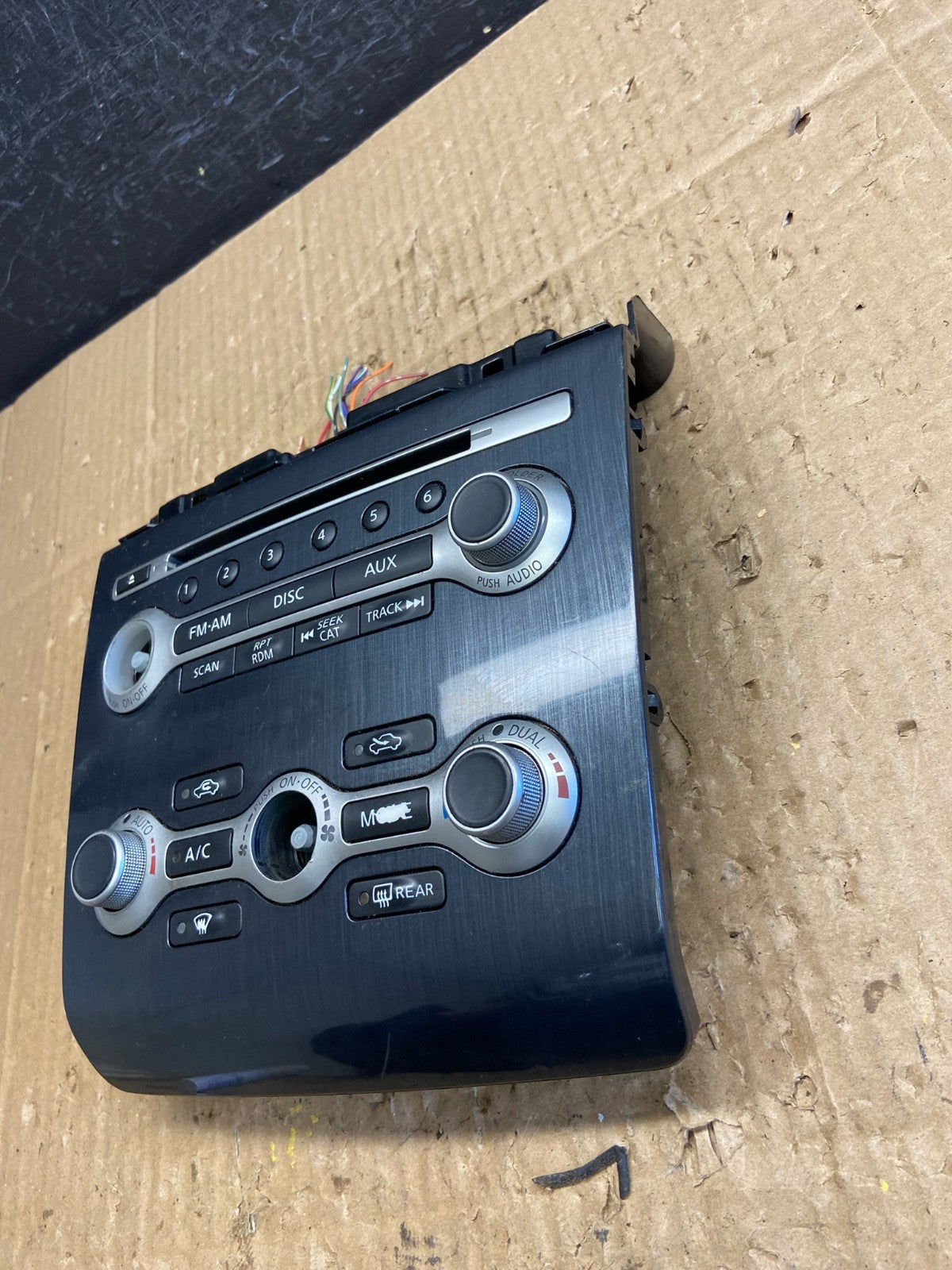 2012 2013 2014 Nissan Maxima Radio Audio Panel Control Bezel Trim ad2007 DG2