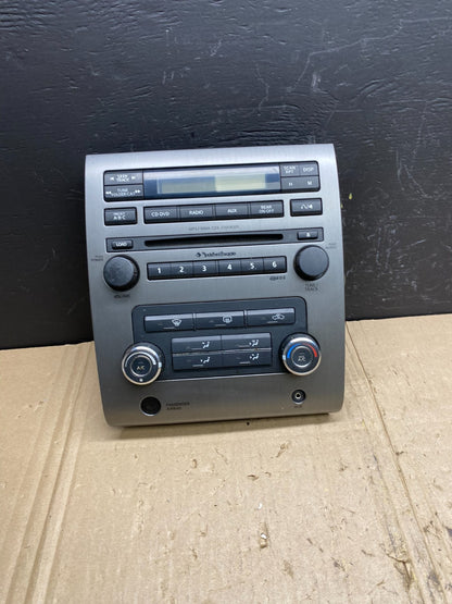 2008 - 2012 Nissan Titan Radio CD Player Climate Control ab9030 DG0