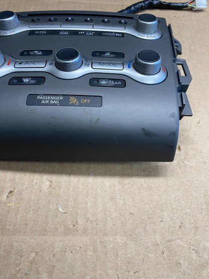 2010 - 2014 Nissan Murano Temperature Climate A/C AC Control Panel AC6225 DG1