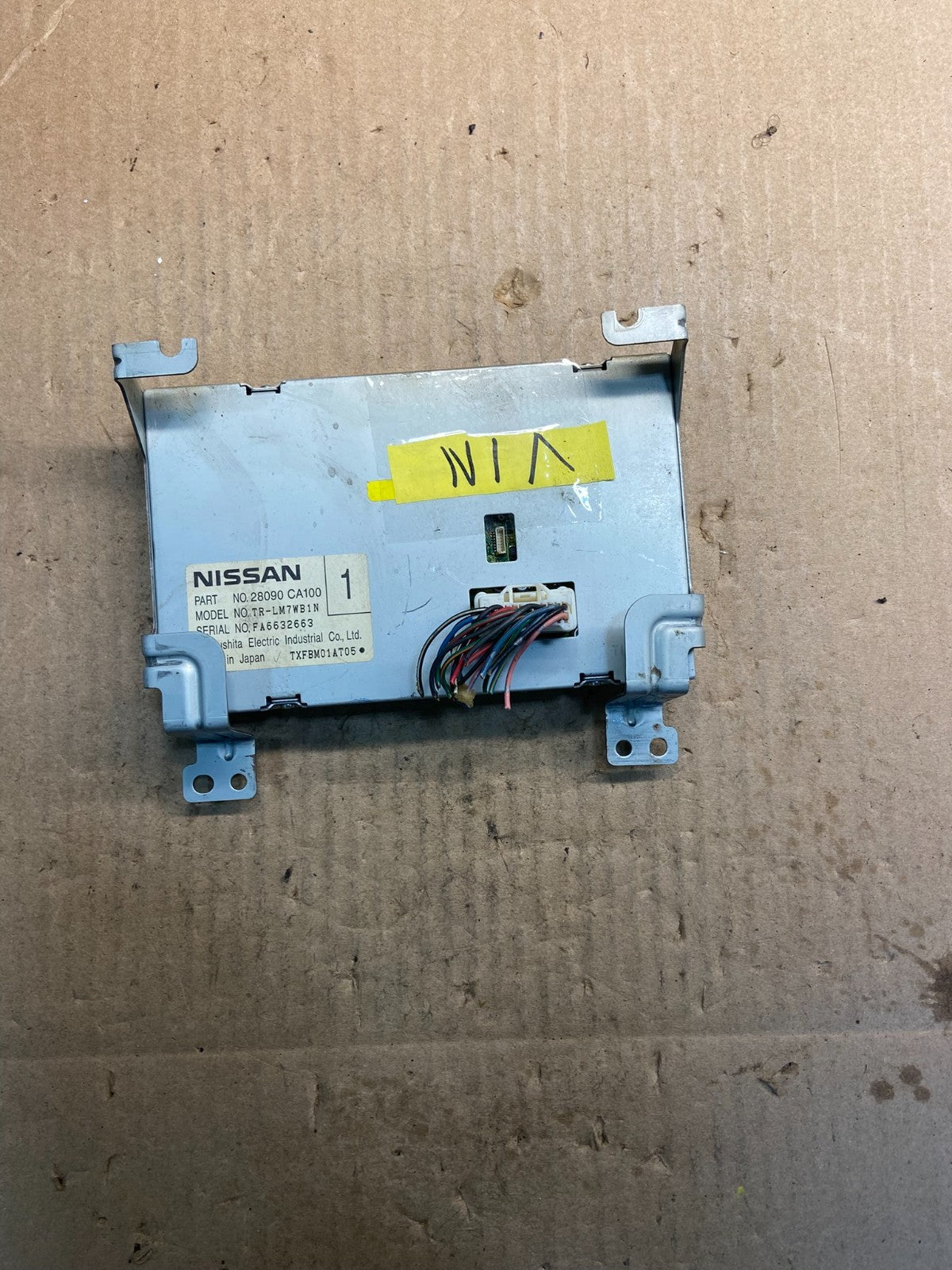 2011 - 2013 Nissan Murano Radio CD Gps Screen Navigation Display Z0583 DG5