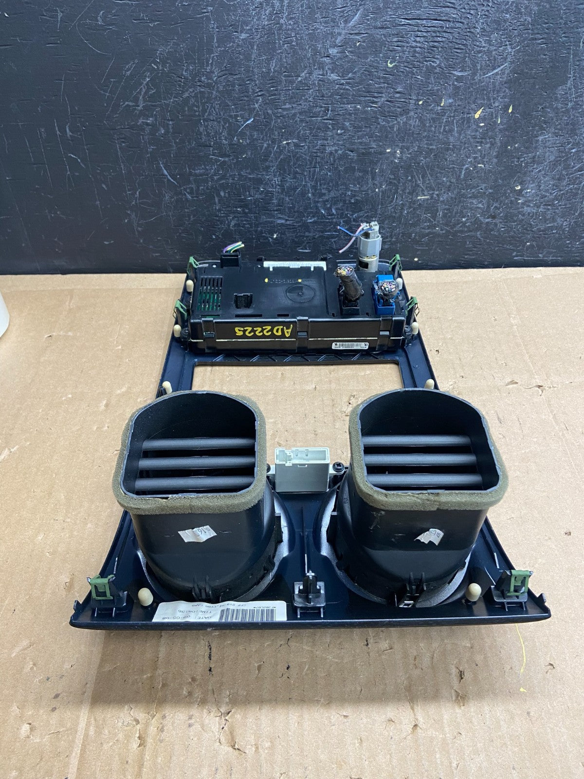 2008-2009 Ford Taurus X Center Console Climate Radio Control Panel AD2225 DG5