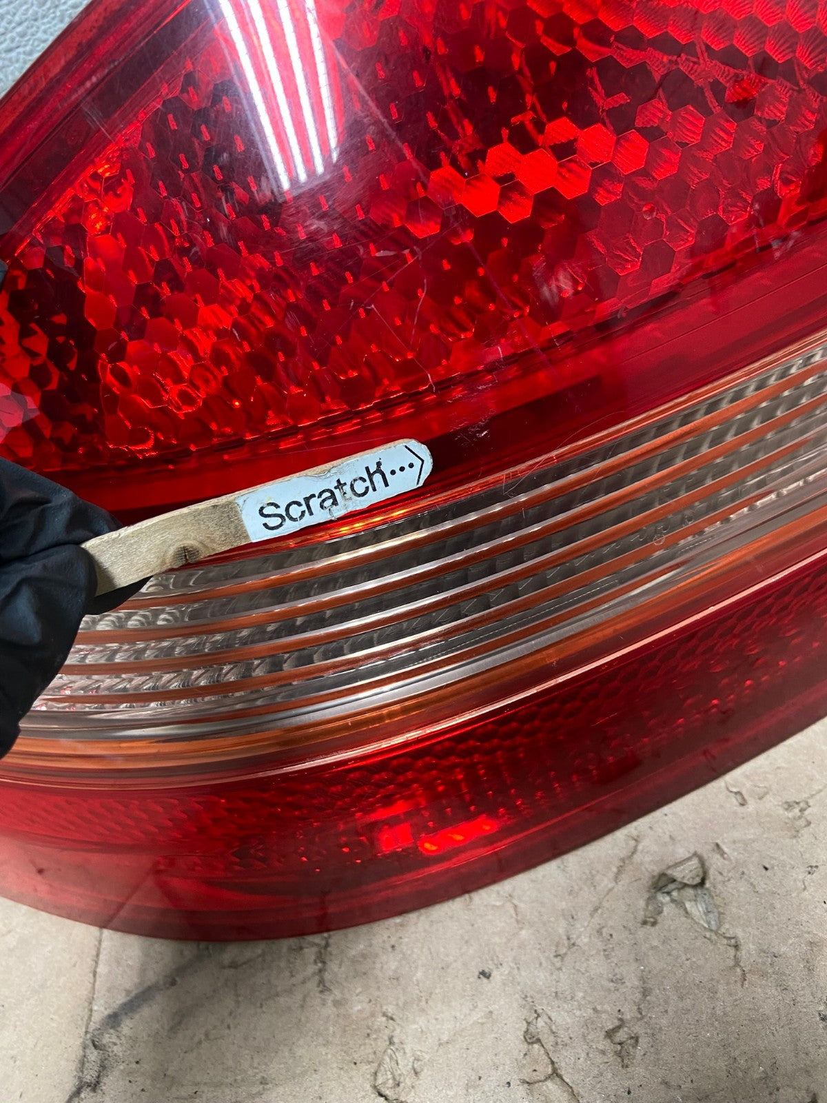 2003 2004 2005 Honda Accord Coupe Left Driver LH Side Tail Light AG5471 LK4