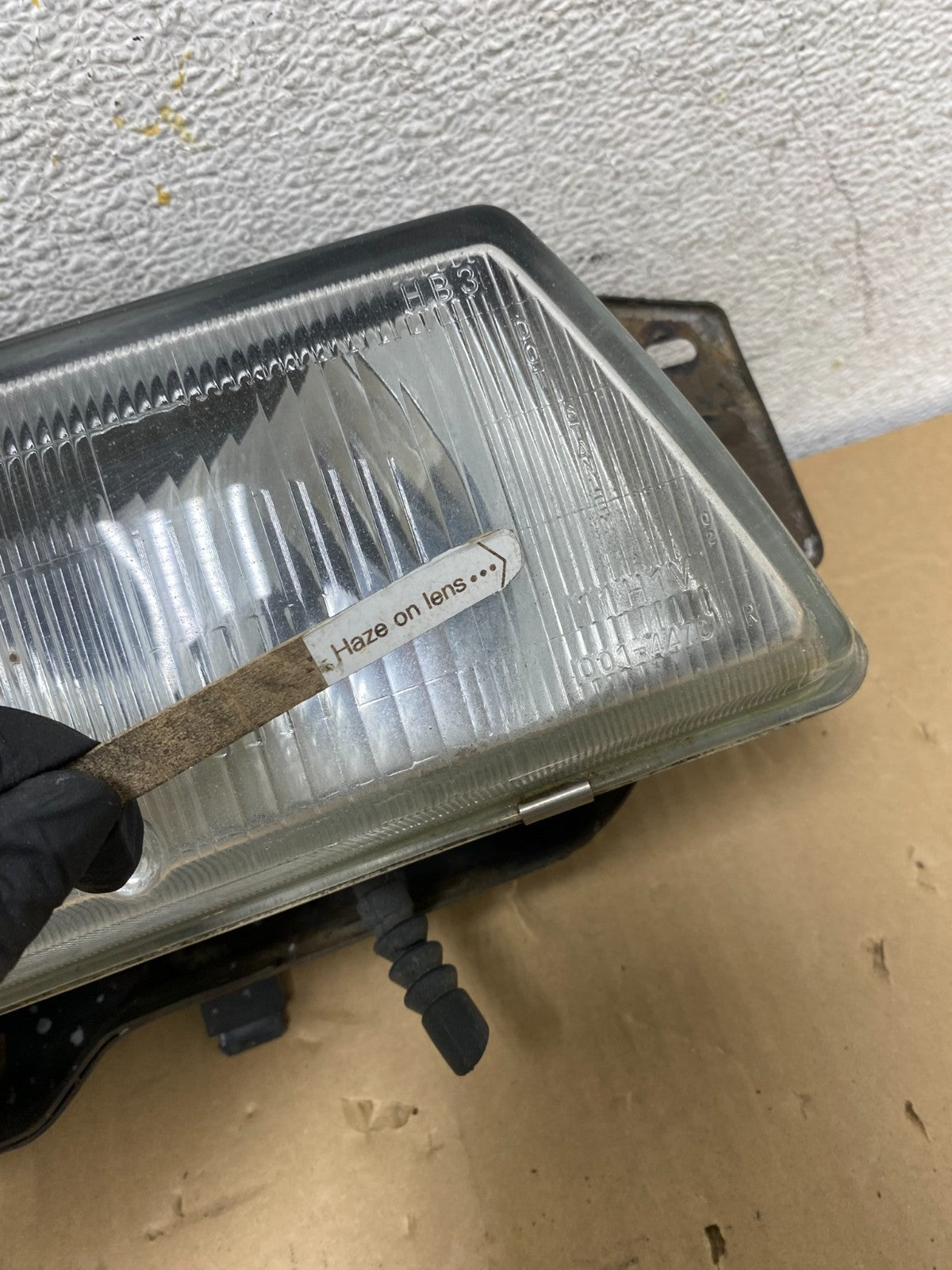 1989 to 1992 Mitsubishi Galant Right Passenger Side Headlight AH2599 PS3