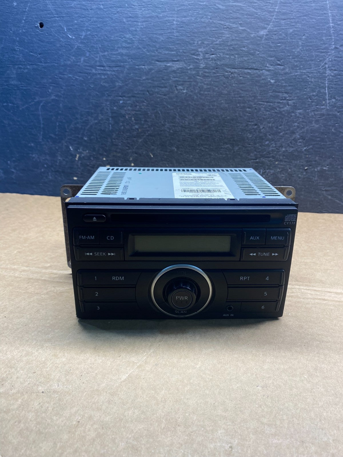 2013 - 2017 Nissan NV200 AM/FM Radio CD Player AM/FM af7866 DG0