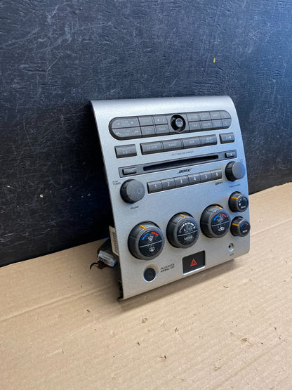2004 to 2007 Nissan Armada Bose Radio CD Player A/C Climate Control OE AG5214 DG3