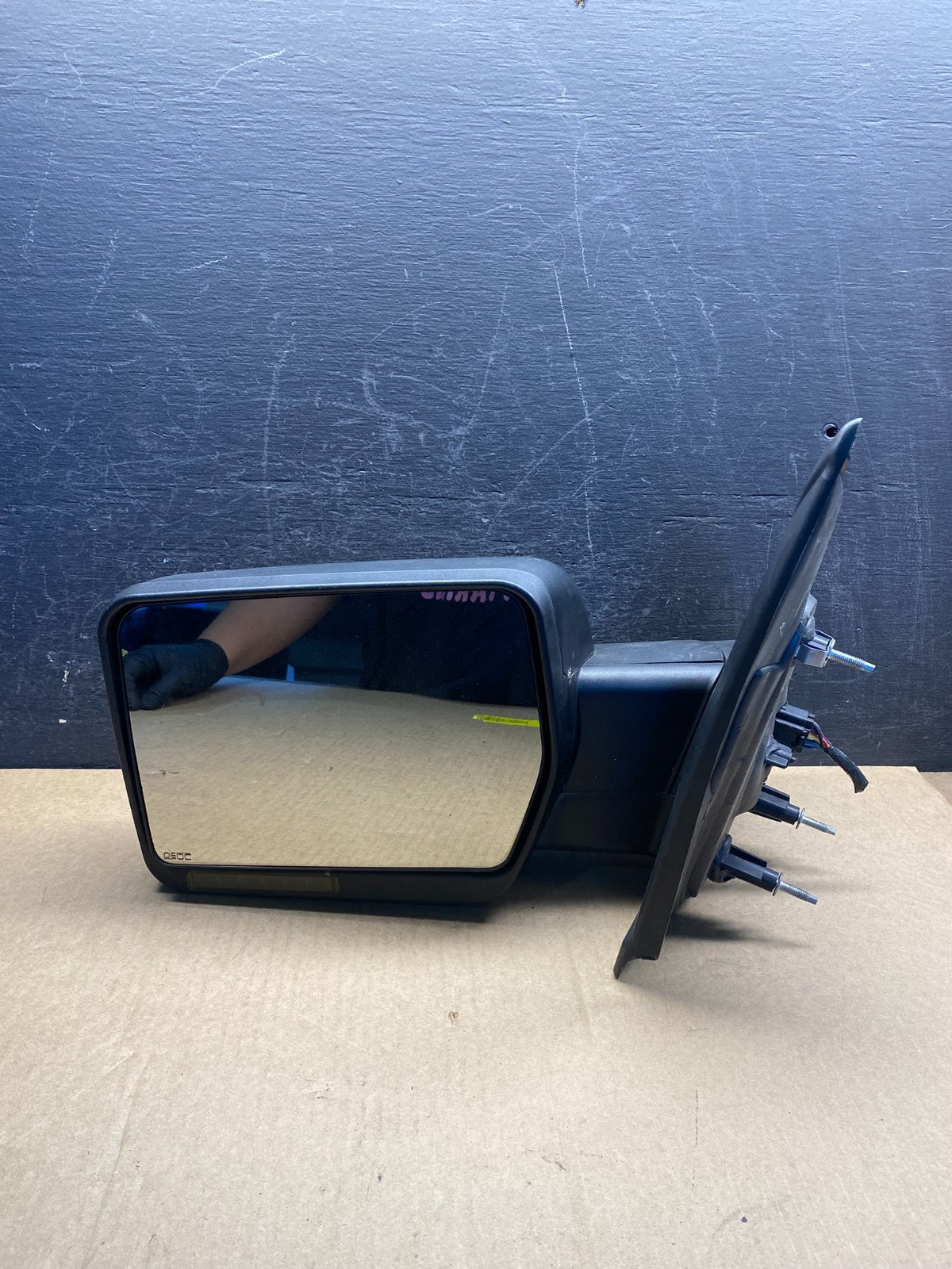 2009 to 2014 Ford F150 Left Driver LH Turn Chrome View Door Mirror AG7106 DW7