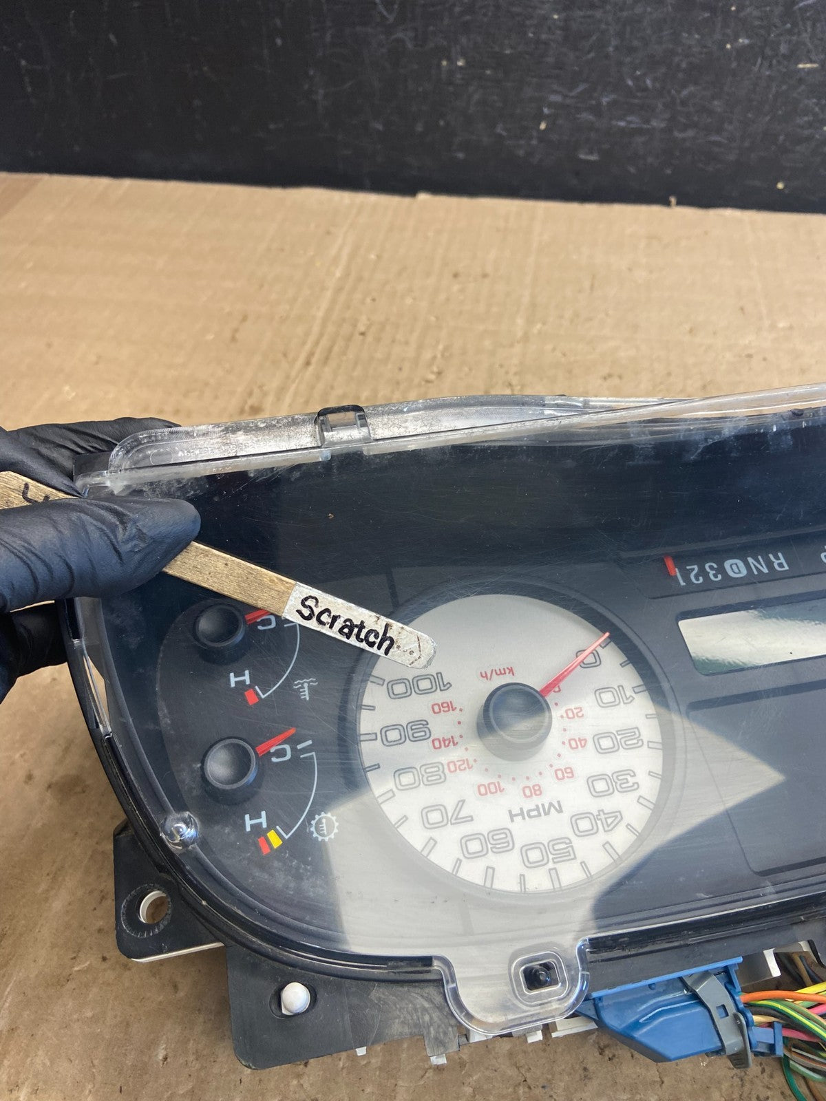 2005 - 2007 Ford F250 F350 6.0L Powerstroke Diesel Speedometer Cluster AE2009 DG3