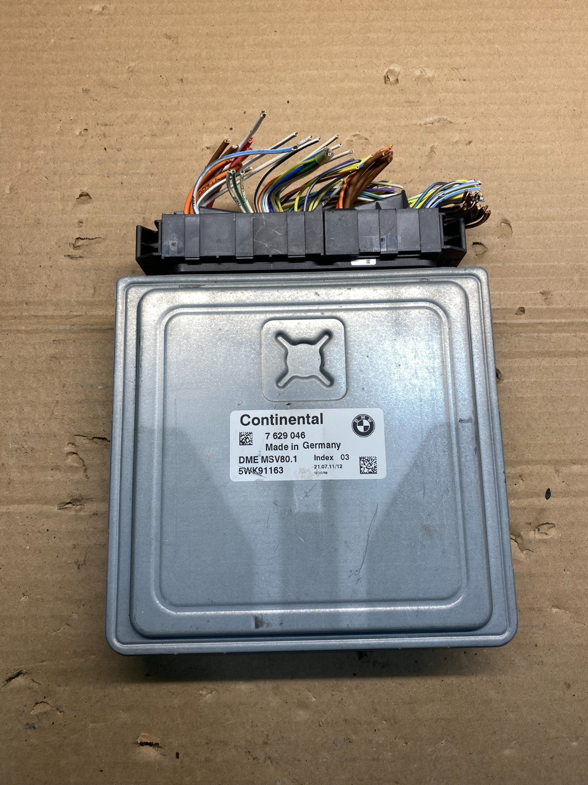 2011 - 2013 BMW 328i 528i E90 ECM ECU Engine Computer 7602220 AD9449 DG0