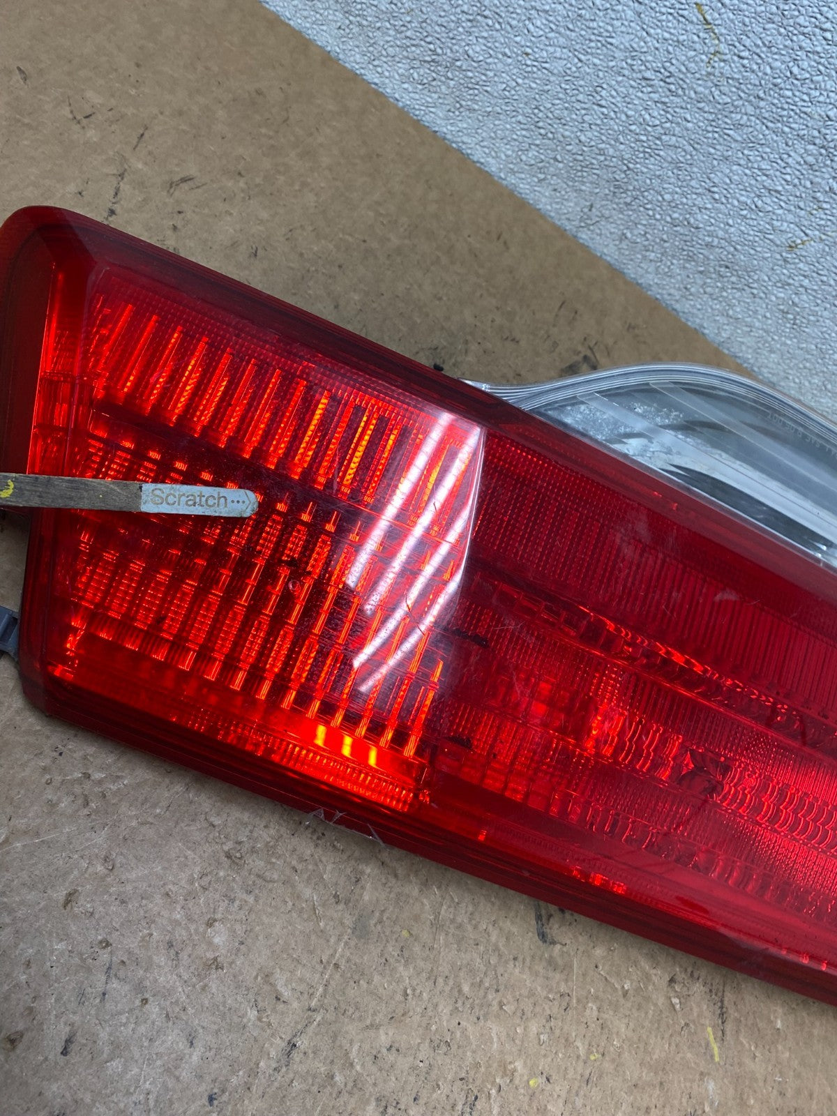 2008 to 2010 Honda Odyssey Left Driver LH Side Tail Light Inner Oem S7704 DW4
