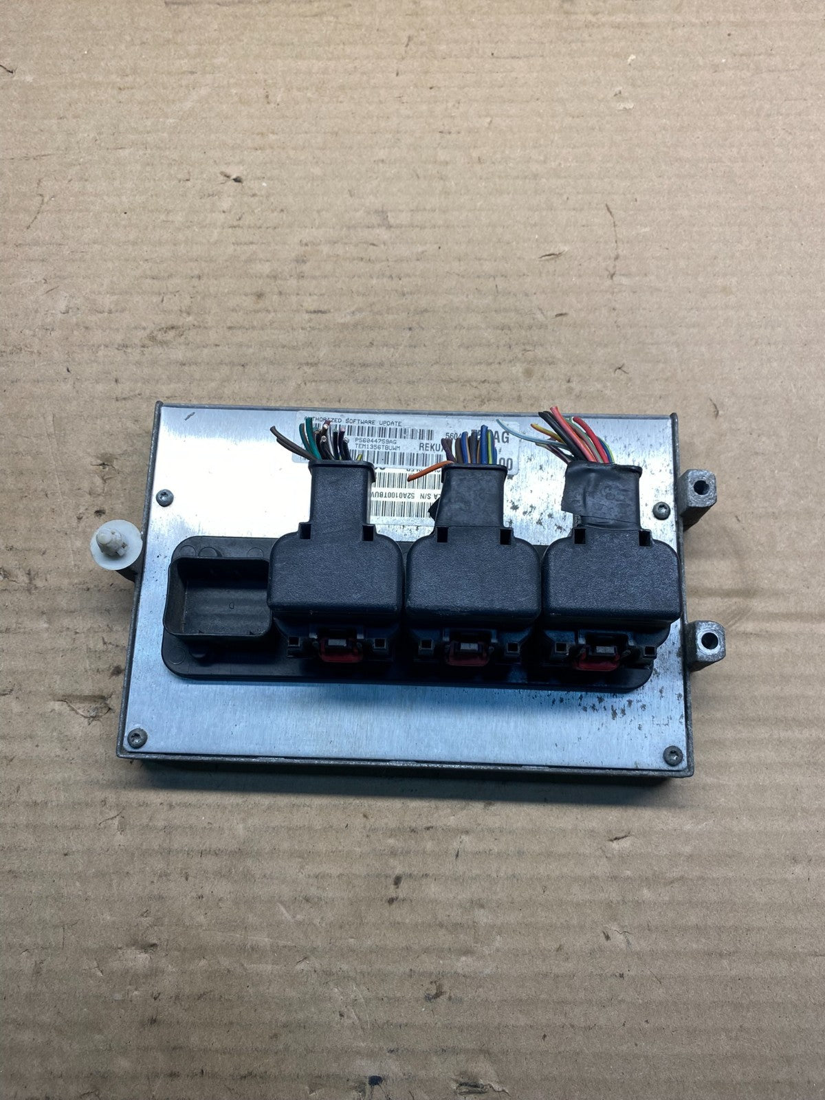 2005 to 2006 Jeep Grand Cherokee 3.7L Ecm Ecu Computer ae0112 DG0