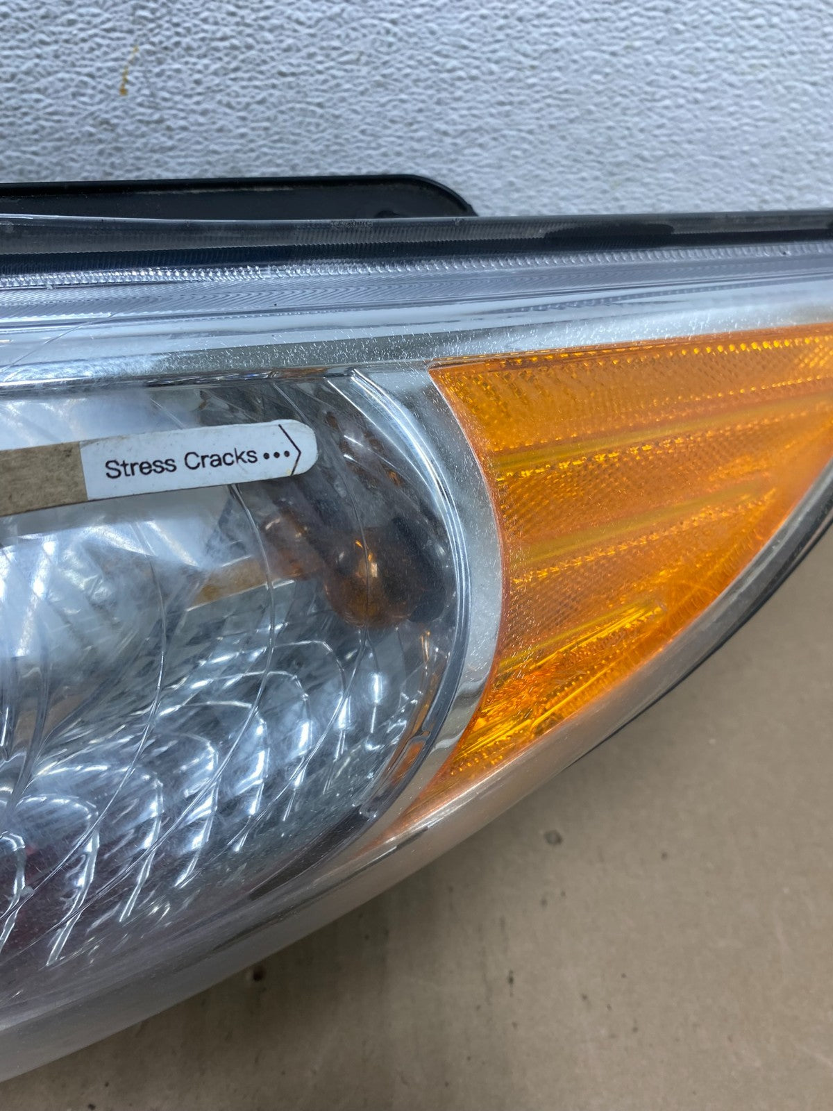 2011 - 2014 Hyundai Sonata Left Driver Lh Side Headlight Halogen AE6499 DW3