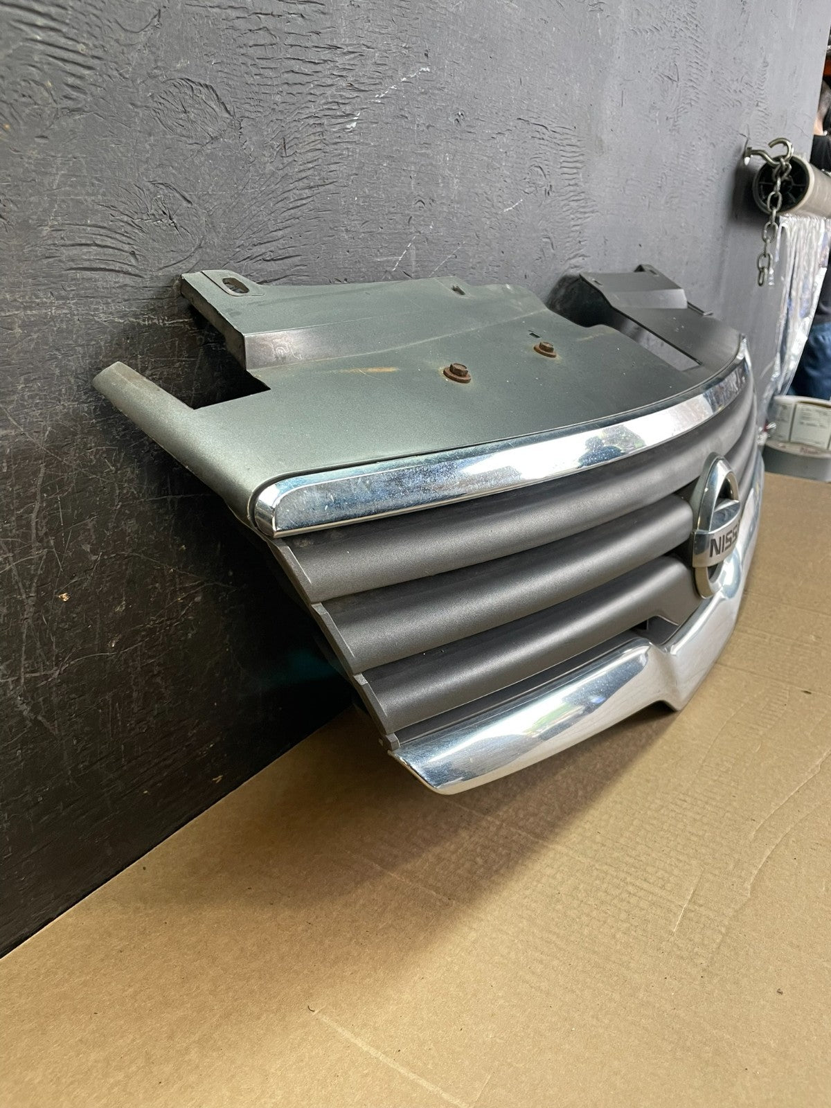 Sedan 2007 to 2009 Nissan Altima Front Upper Grill Grille Aftermarket af5206 DG2