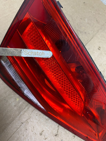 2009 2010 2011 2012 Audi A4 Sedan Left Driver Side Inner Tail Light Oem X2550 DW3