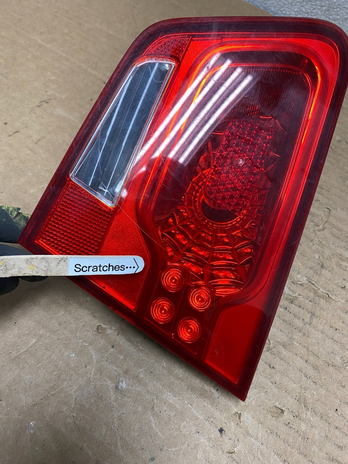 2010 to 2013 Kia Forte Right Passenger RH Side Tail Light Inner Oem Z1562 PS3