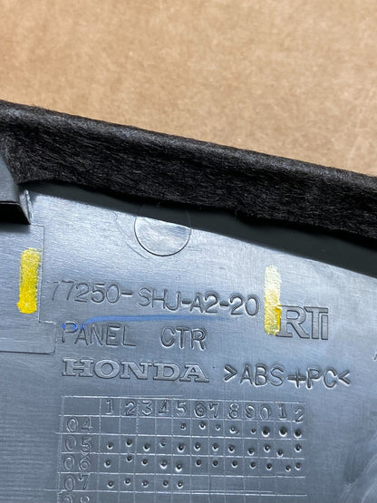 2005 to 2010 Honda Odyssey  Radio Climate Control Dash Trim Bezel H7597 DG16