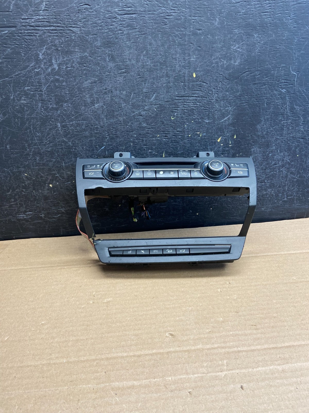 2007-2013 Bmw X5 AC Heater Climate Control Temperature Panel Trim AG5064 DG0
