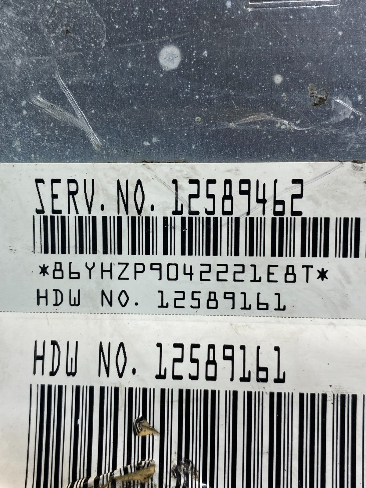 2005 Chevrolet Astro Ecu Engine Control Module Unit Ecm 12589462 AE7968 DW2