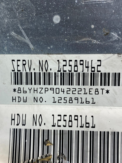 2005 Chevrolet Astro Ecu Engine Control Module Unit Ecm 12589462 AE7968 DW2