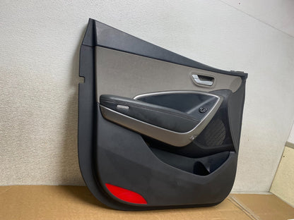 2017-2019 Hyundai Santa Fe Front Left Driver LH Interior Door Panel z1281 DG2