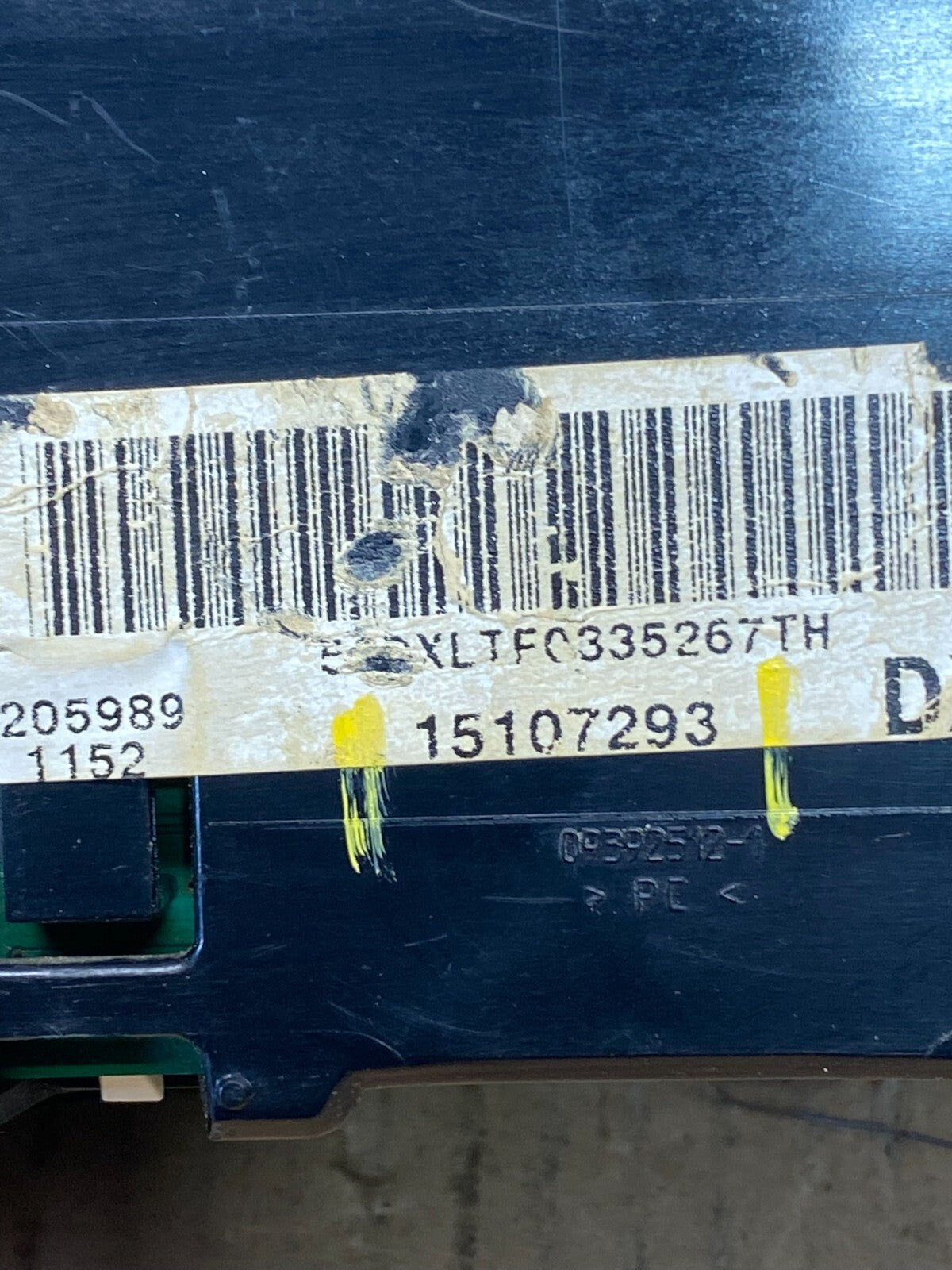 2004 to 2007 Chevrolet Express Speedometer Cluster Gauge N5185 PS6