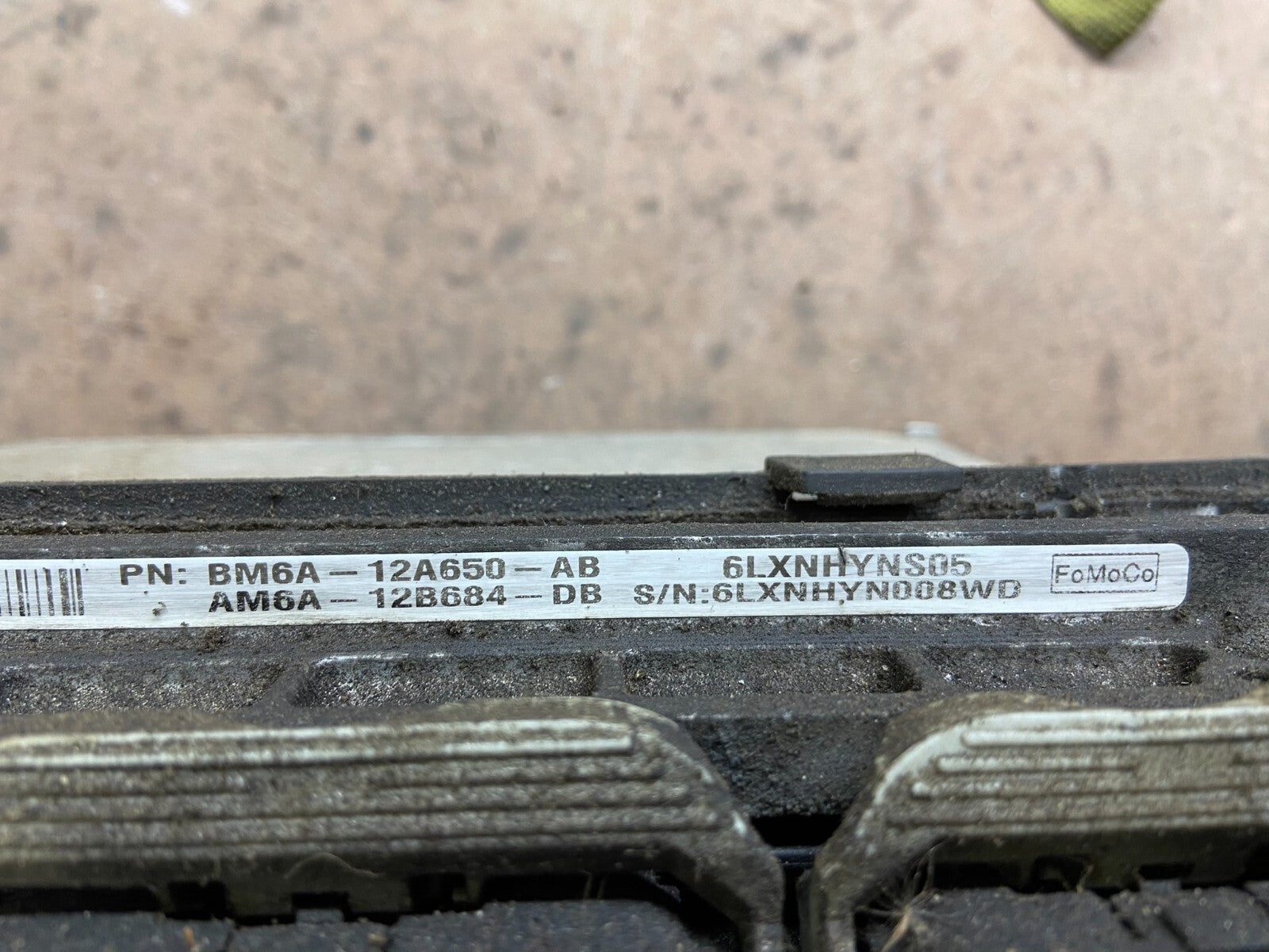 2011-2012 Ford Escape Hybrid Engine Control ECU Computer BM6A-12A650-AB L1234 DG2