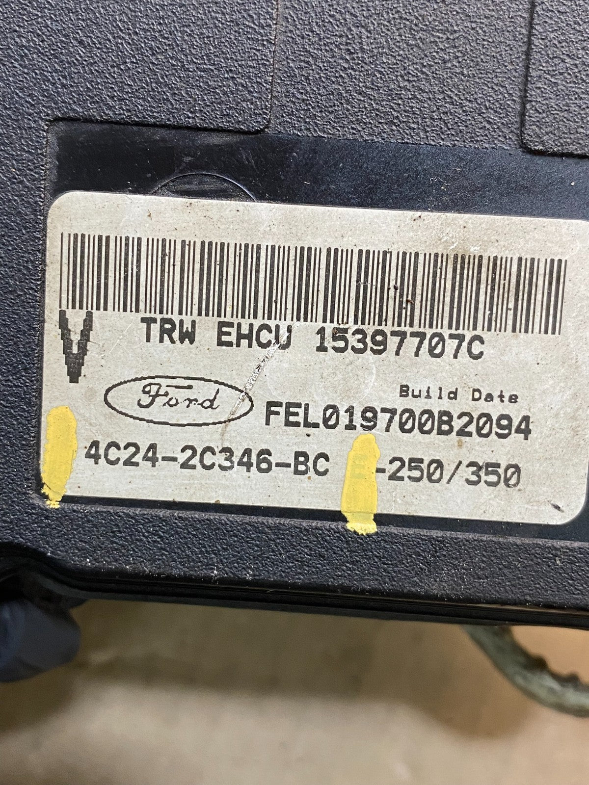 2004 2007 Ford E250 E350 Econoline Anti-Lock ABS Antilock Brake Pump ag9683 DG6