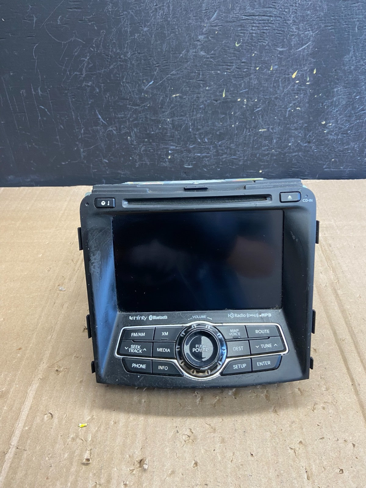 2011 to 2014 Hyundai Sonata Radio Navigation Screen Display AE1726 DG0