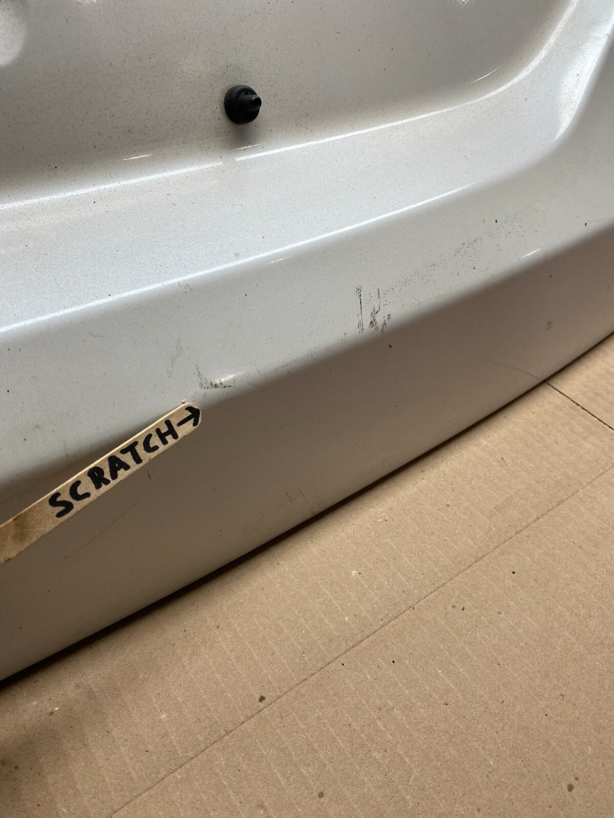 2013 to 2016 Ford Fusion Trunk Tail Gate Panel Molding License Trim OEM C42263
