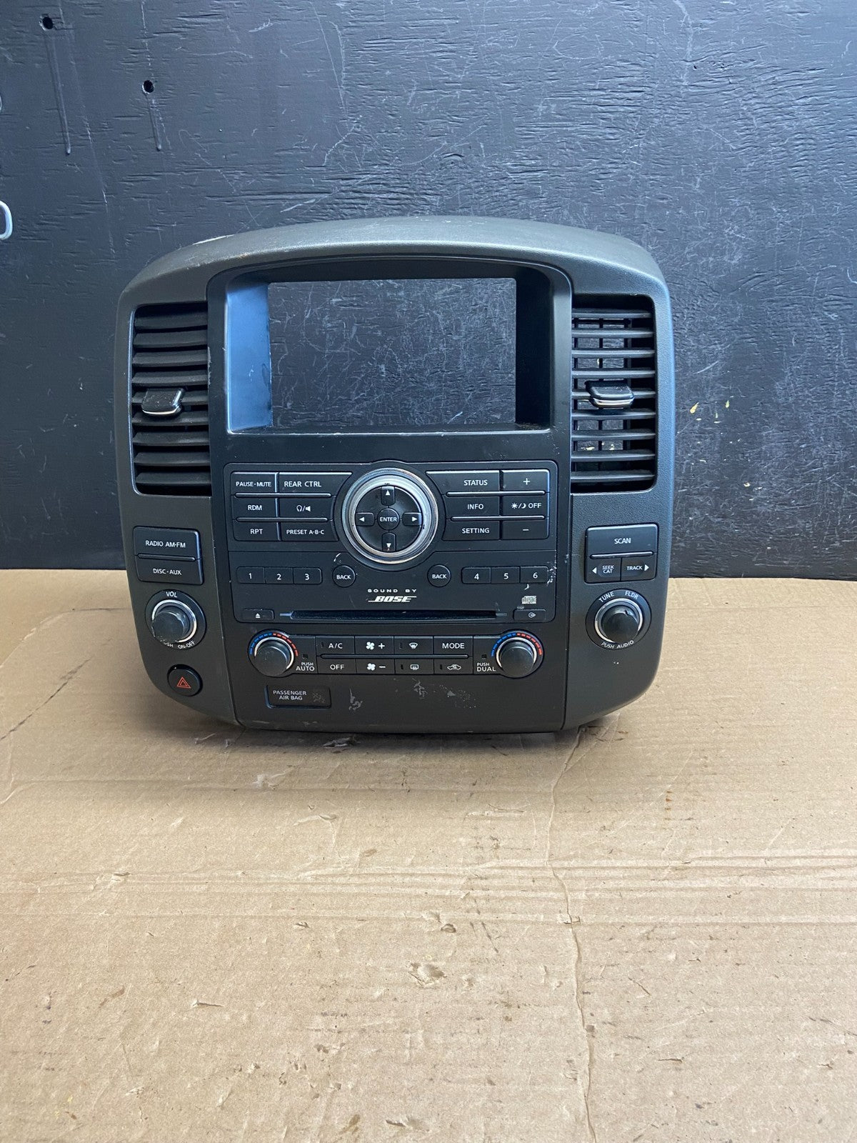 2008 2012 Nissan Pathfinder Radio A/C Heat Temperature Climate Control AF1971 DG0