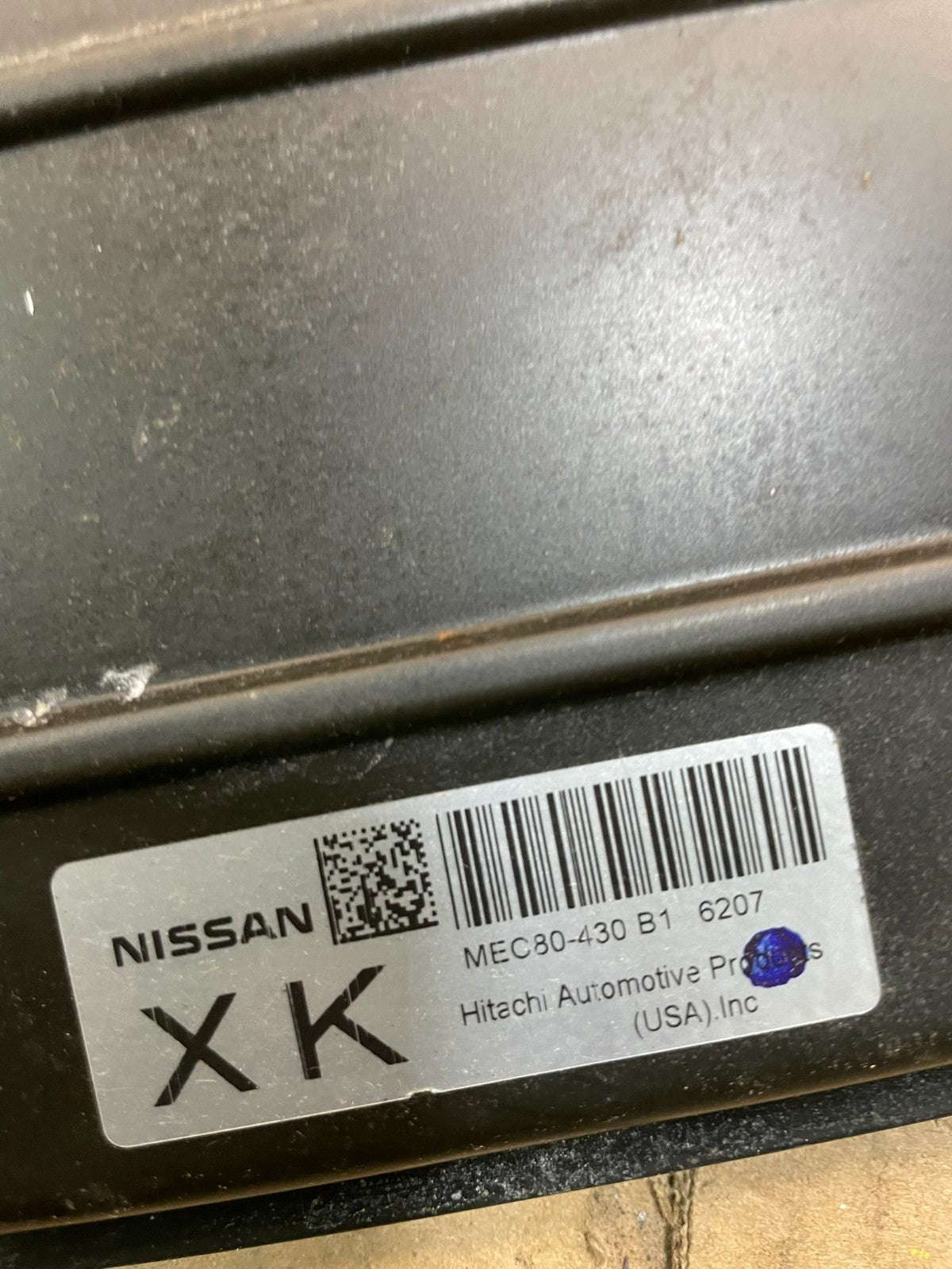 2006 Nissan Frontier Xterra 4.0L Engine Control mec80-430 b1 w1359 DG3