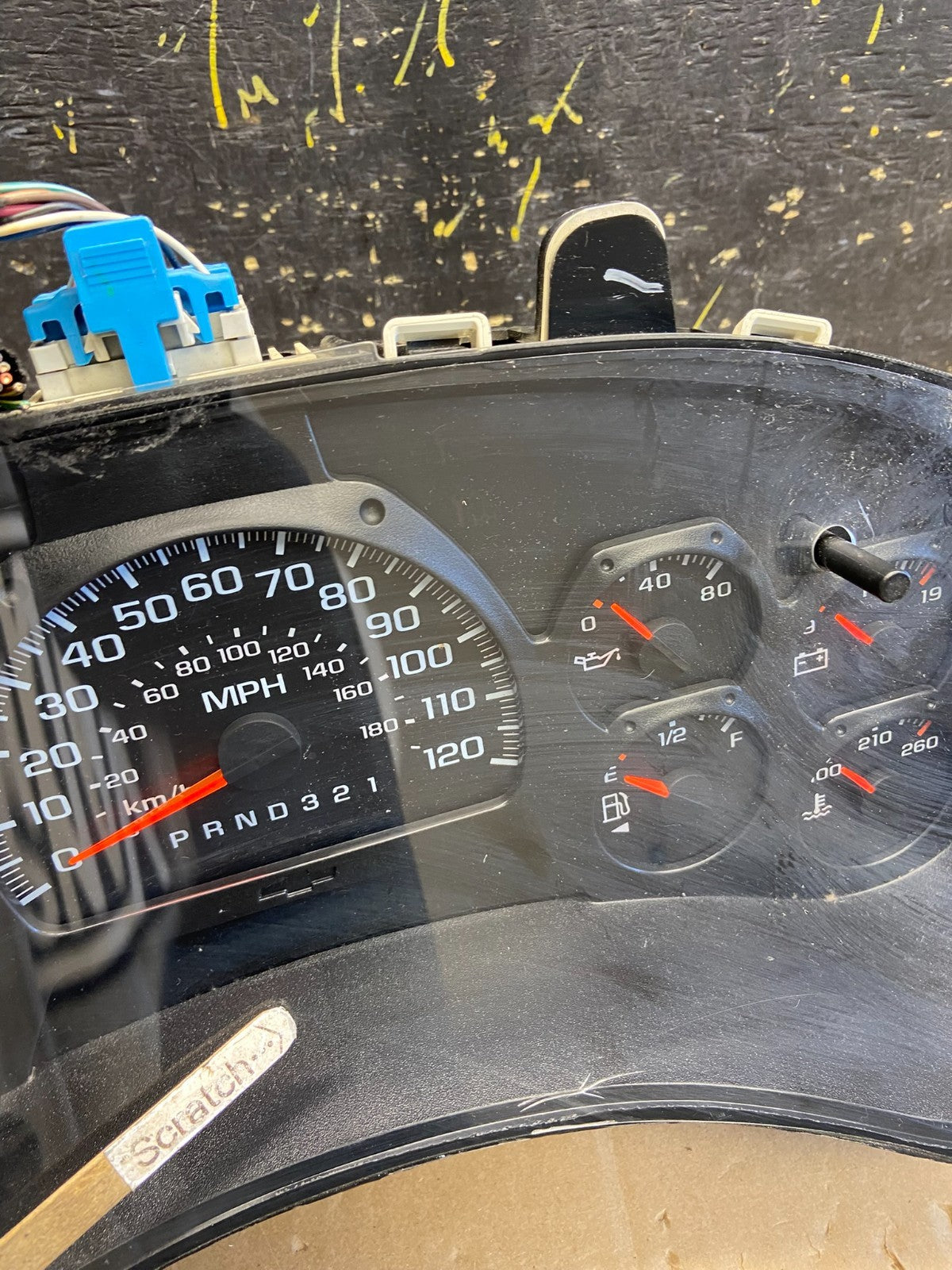 2006 2007 2008 Chevrolet Trailblazer Speedometer Cluster Gauge OEM ab1877 DG3