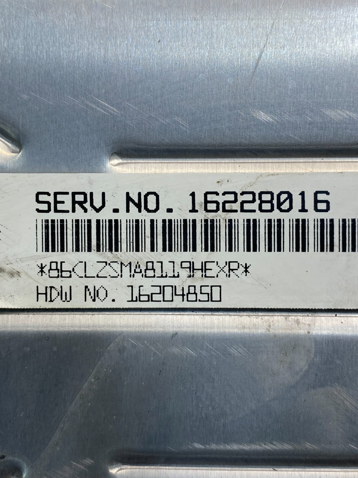 1999 to 2000 Chevrolet S10 Blazer Engine Control Unit Module ECM ECU AG9457 DG2
