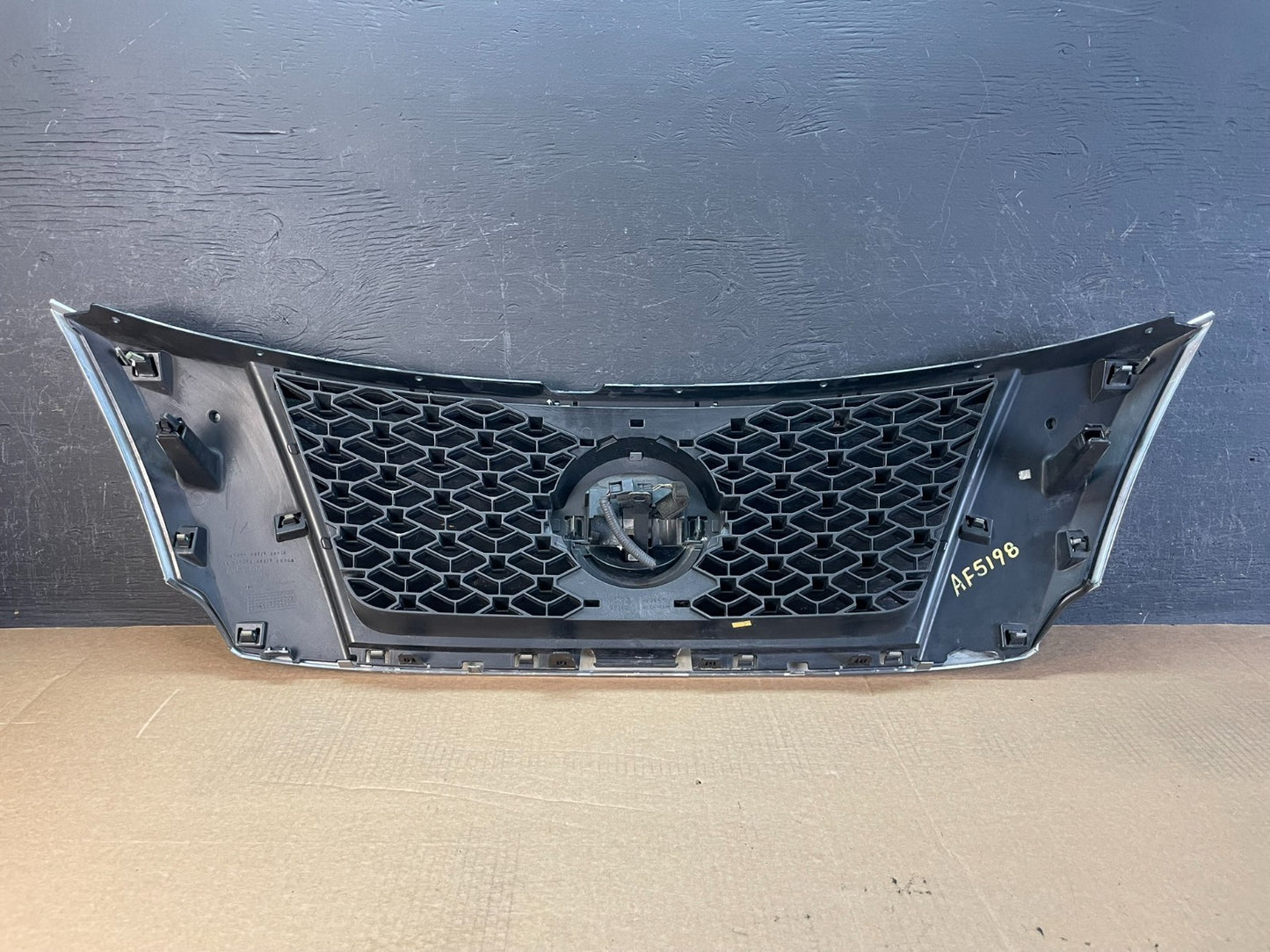 2013 to 2016 Pathfinder Front Upper Chrome Camera Grill Grille AF5198 DG3