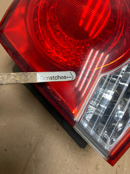 2011 2012 2013 2014 Chevrolet Cruze Right Passinger RH Side Tail Light AC5581 LK3