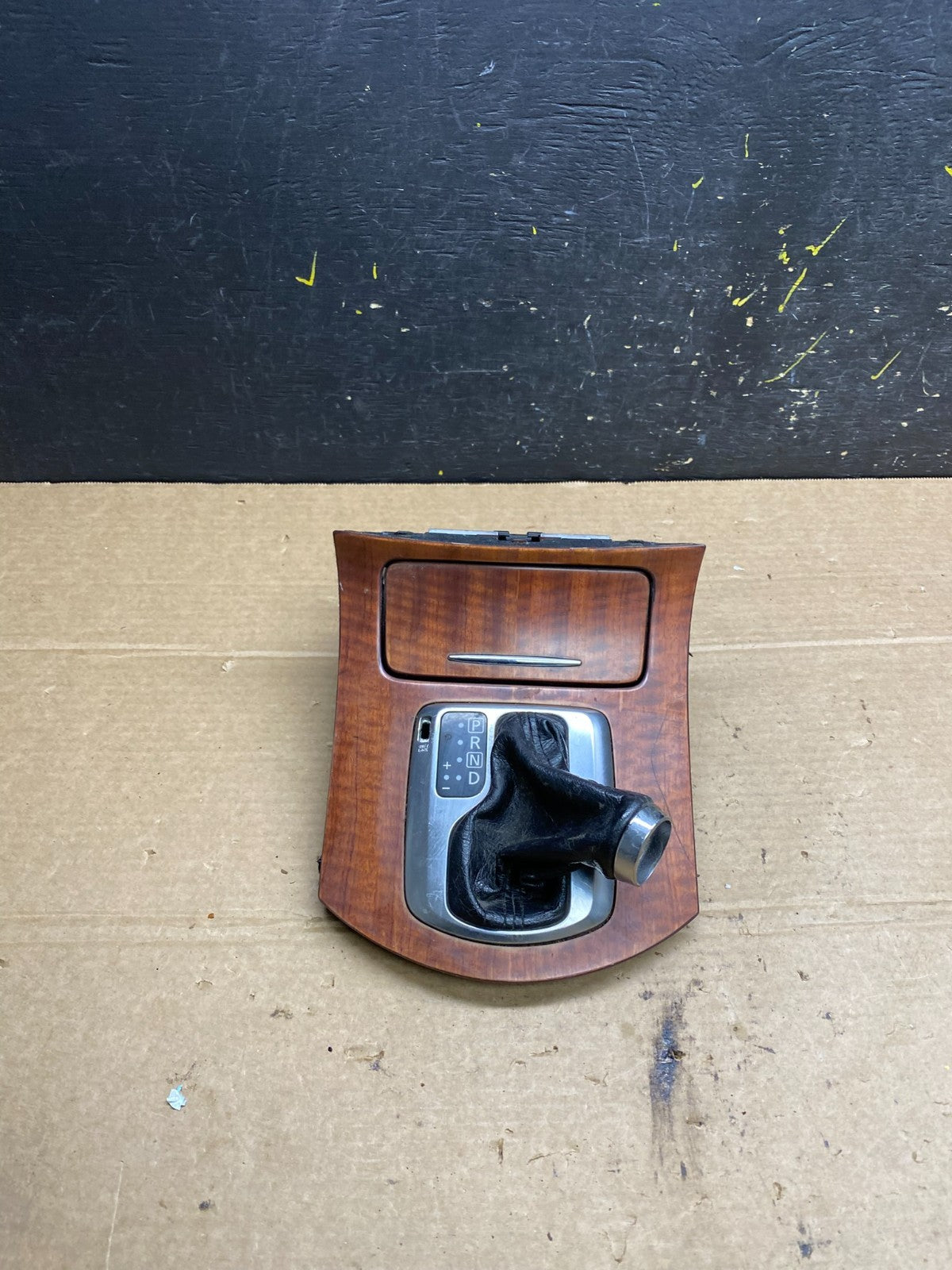 2007 to 2009  Infiniti G35 G37 Center Console Shifter Floor Bezel Panel W6616 DG0