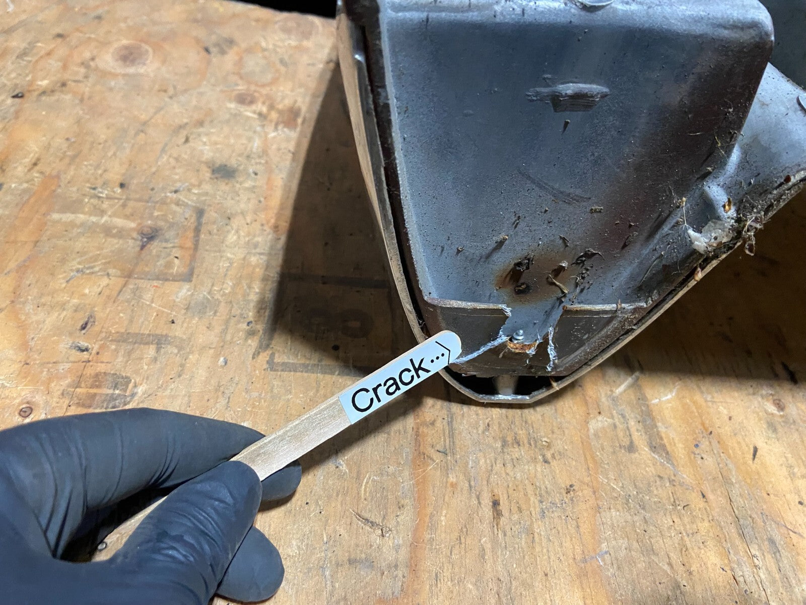1975 to 1997 Mercury Monarch Front Headlight Header N3258 C22