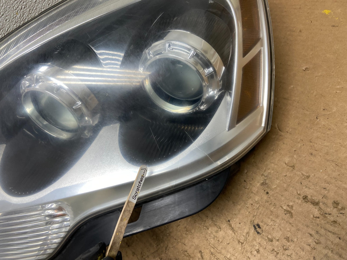 2007 to 2012 Gmc Acadia Halogen Headlight Left Driver LH Side Z9571 DW3