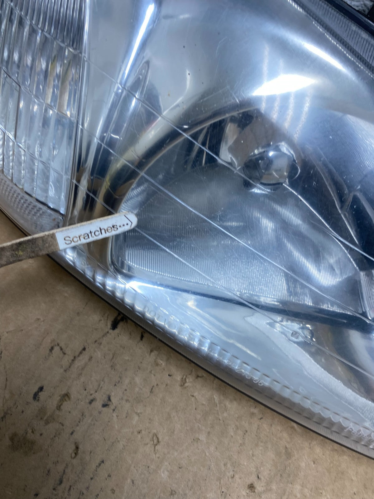 1996 1997 1998 Honda Civic Chrome Clear Headlights AG2248 PS3