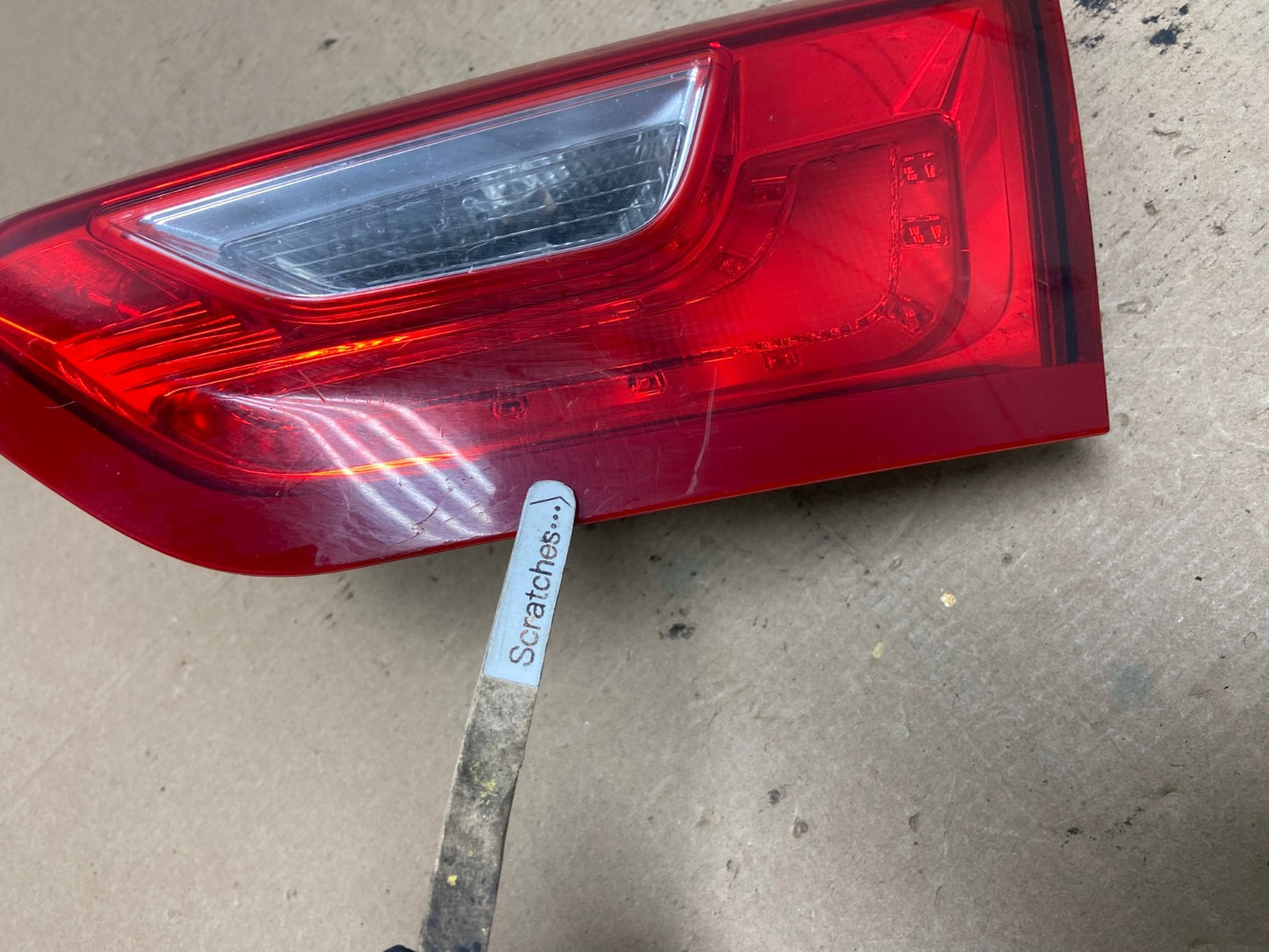 2016 - 2019 Chevrolet Malibu Right Passenger RH Inner Tail Light AF4709 LK3