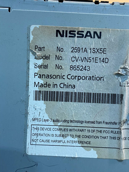 2013 - 2016 Nissan Pathfinder Radio AM/FM Receiver ae7919 DG6