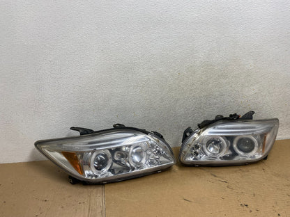 2005 to 2010 Scion Tc Left+Right Side Set Black LED Headlights AH4209 DG1