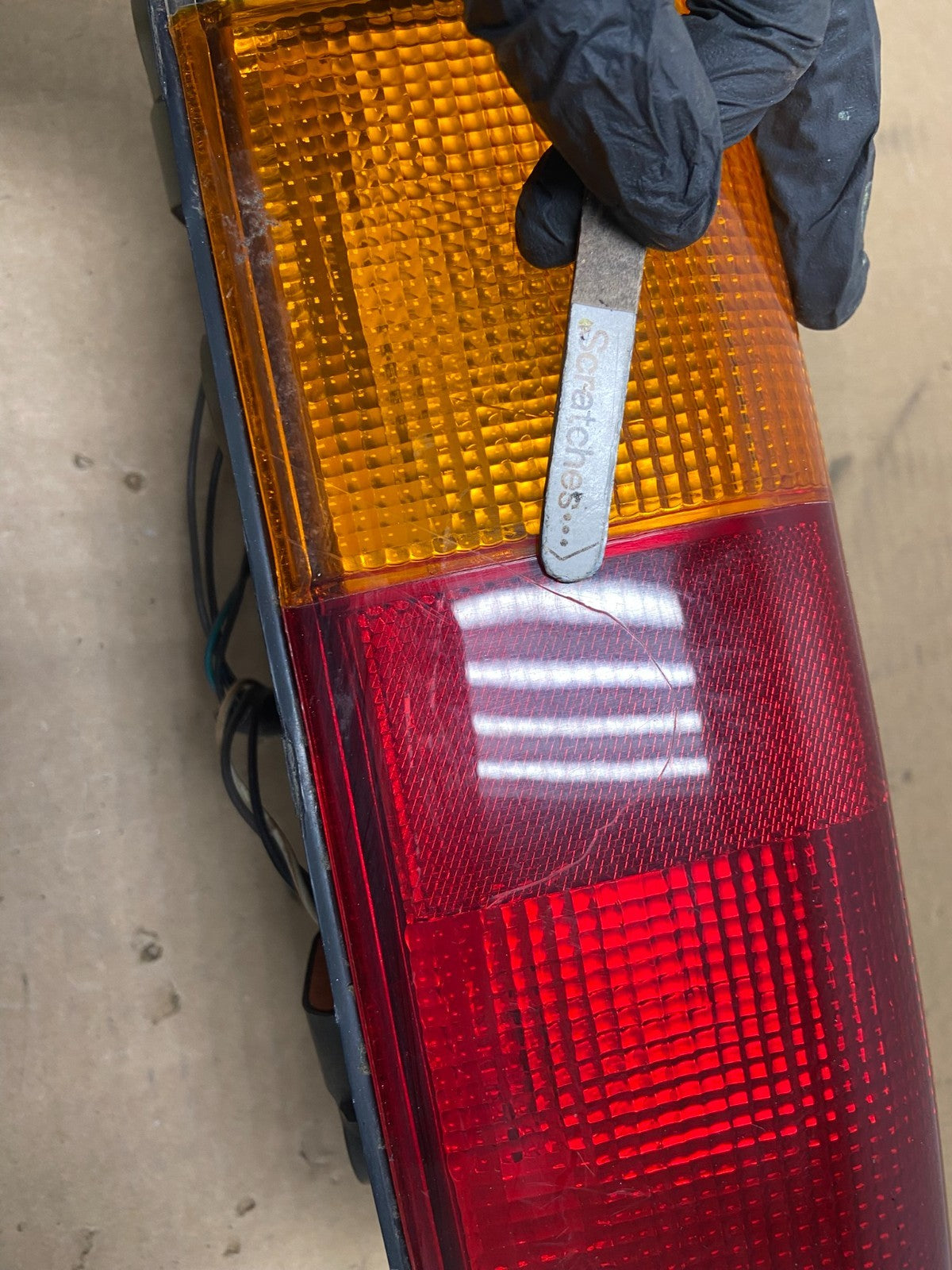1997 to 2001 Jeep Cherokee Right Passenger Side Tail Light DEPO AH4482 DW3