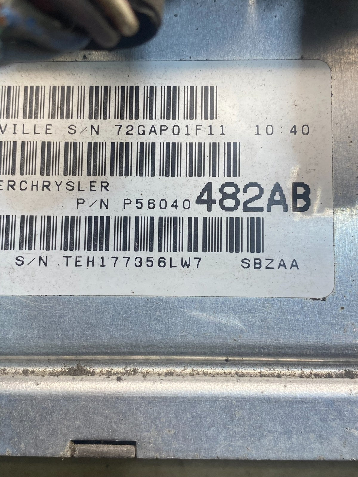 2003 Dodge Durango 5.9L Engine Computer Module ECU PCM AG6152 DG2