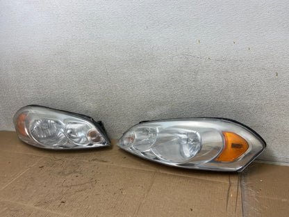 2006 - 2013 Chevrolet Impala Left+Right Set Headlights Halogen Y9115 DW1